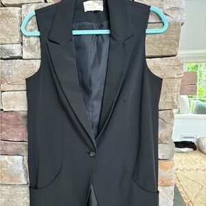 Elizabeth and James black Vest